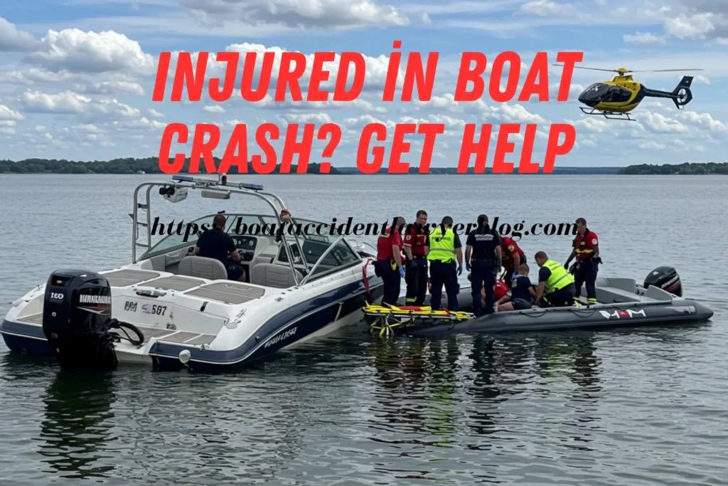 Injured in Boat Crash Get Help