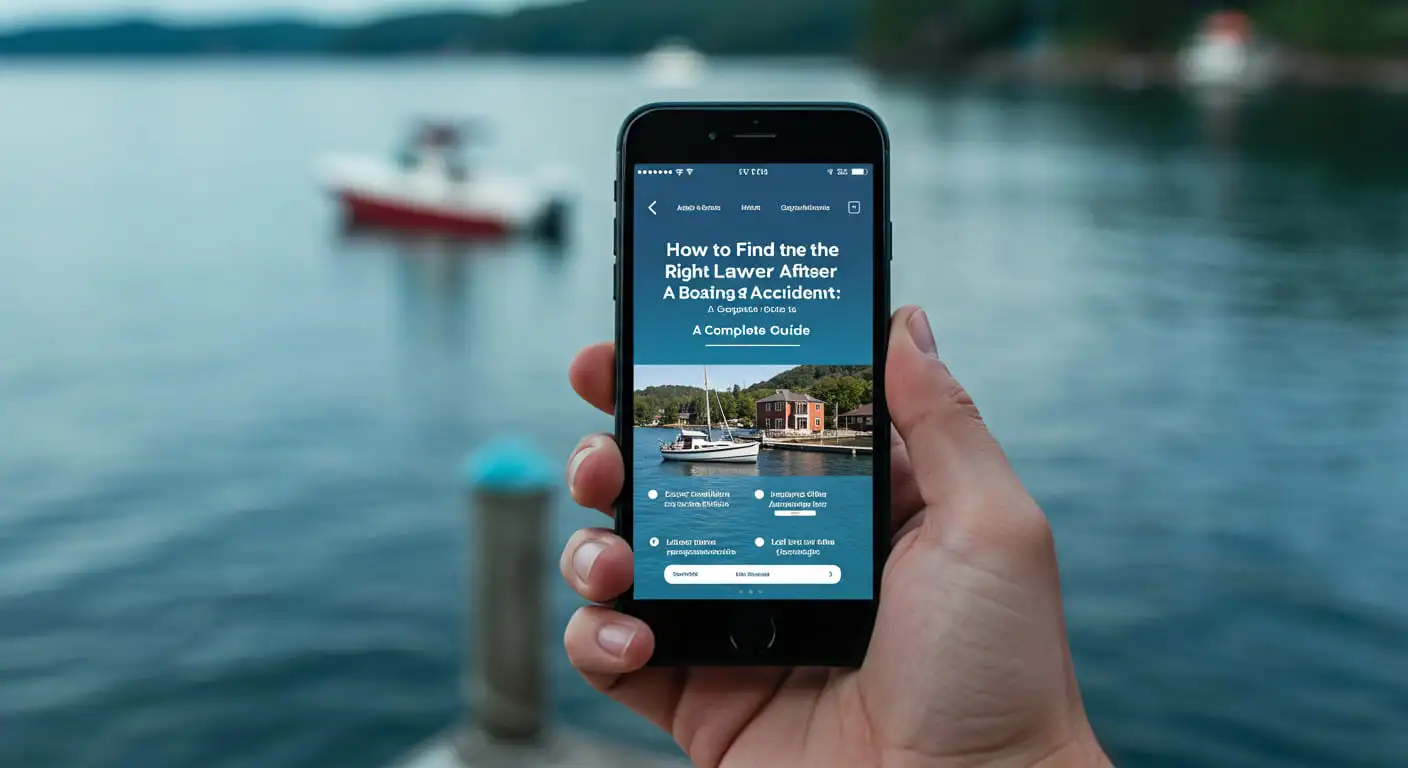 Ultimate Guide: Boat Accident Lawyer